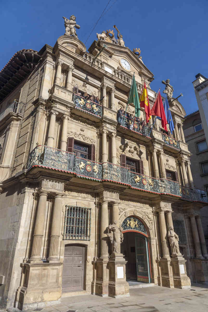 Pamplona 003 - plaza Consistorial - Ayuntamiento